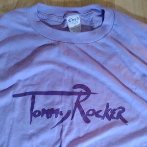 Vintage 80s Tommy Rocker Logo Spell Out Tank Top